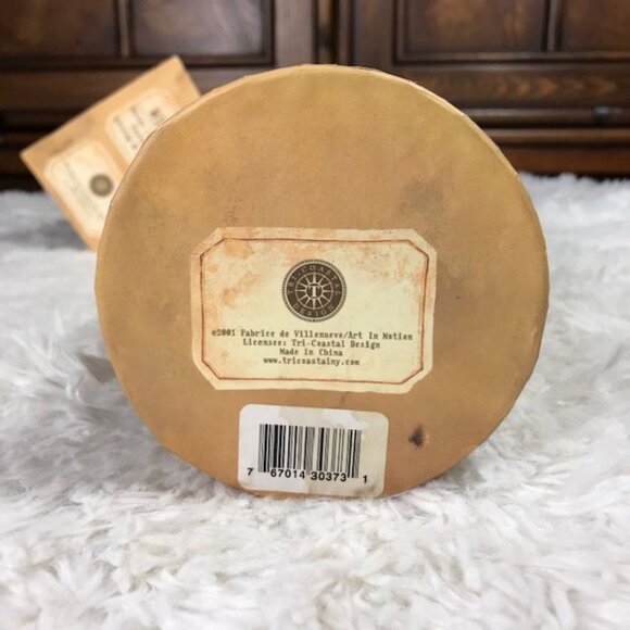 Tri-coastal Design Vintage Wine & Wine Labels Wine Tube w/ Lid & Gift Tag - Picture 14 of 16